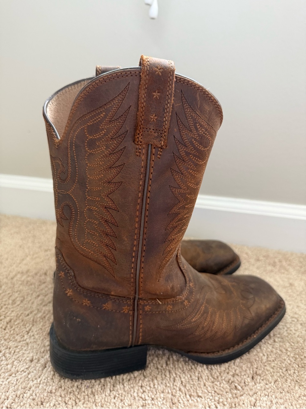 Ariat Kids Brown Western Cowboy Boots